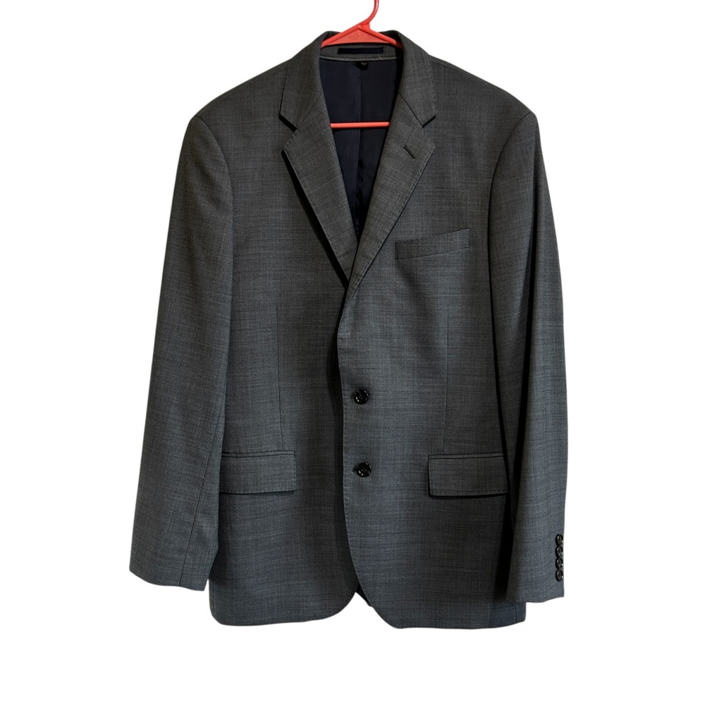 J.Crew Ludlow Blazer 41R Slim‎  Four Season Wool Gray Men's Sport Coat  2-Button
